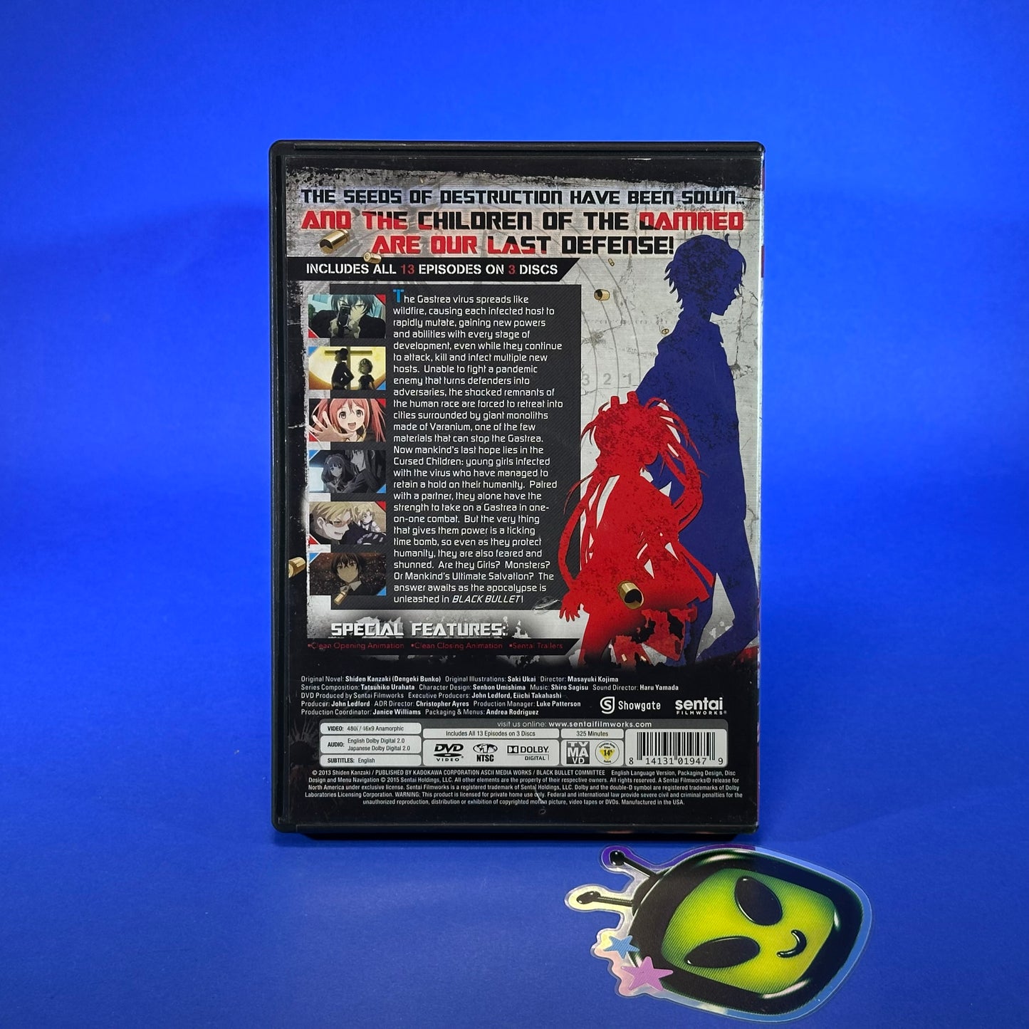 Black Bullet Complete Collection DVD