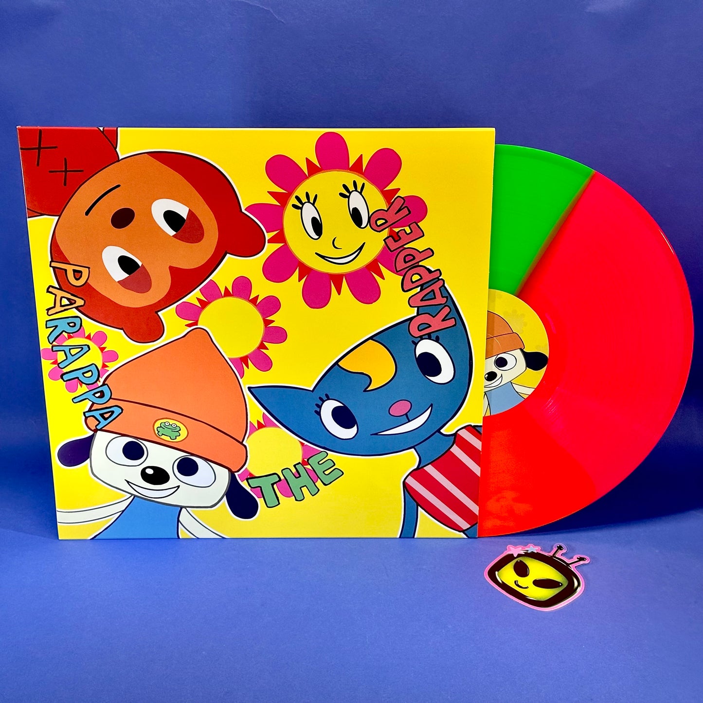 PaRappa The Rapper Soundtrack Vinyl Record