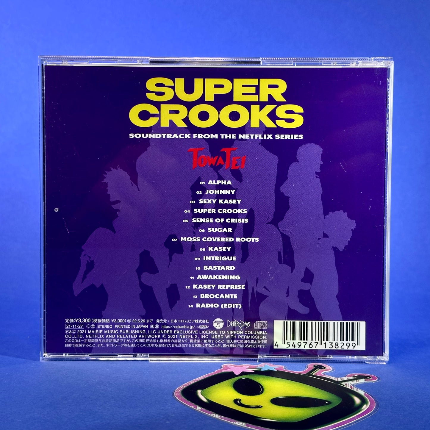 Towa Tei - Super Crooks Soundtrack CD