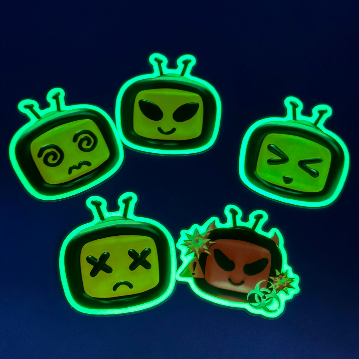 Hi-Fi Lo-Fi - 2.5” Denpa Emoji Stickers