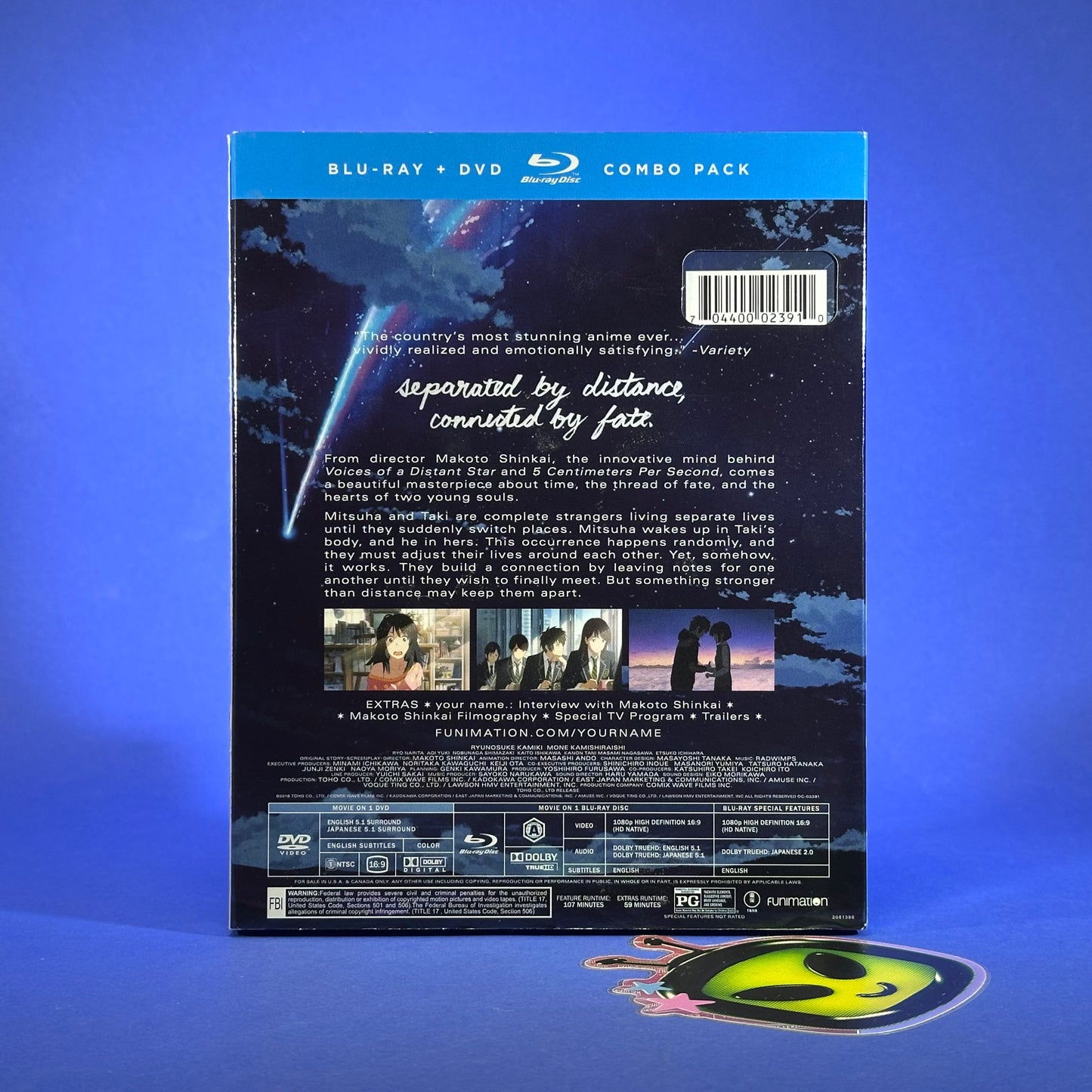 Your Name Blu-Ray