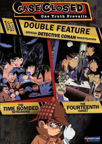 Case Closed Double Feature: The Time Bombed Skyscraper / The Fourteenth Target DVD