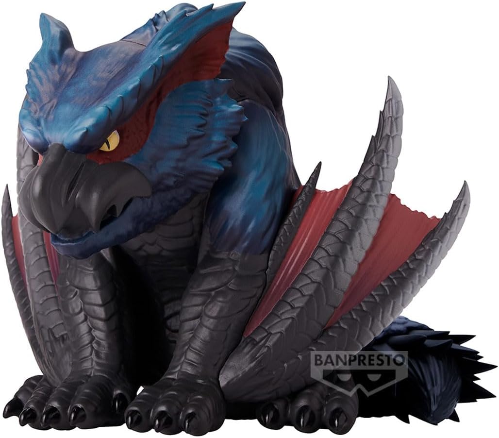 Banpresto - Monster Hunter - Nargacuga ~The Jet-Black Shadow~ Enshrined Monsters Figure