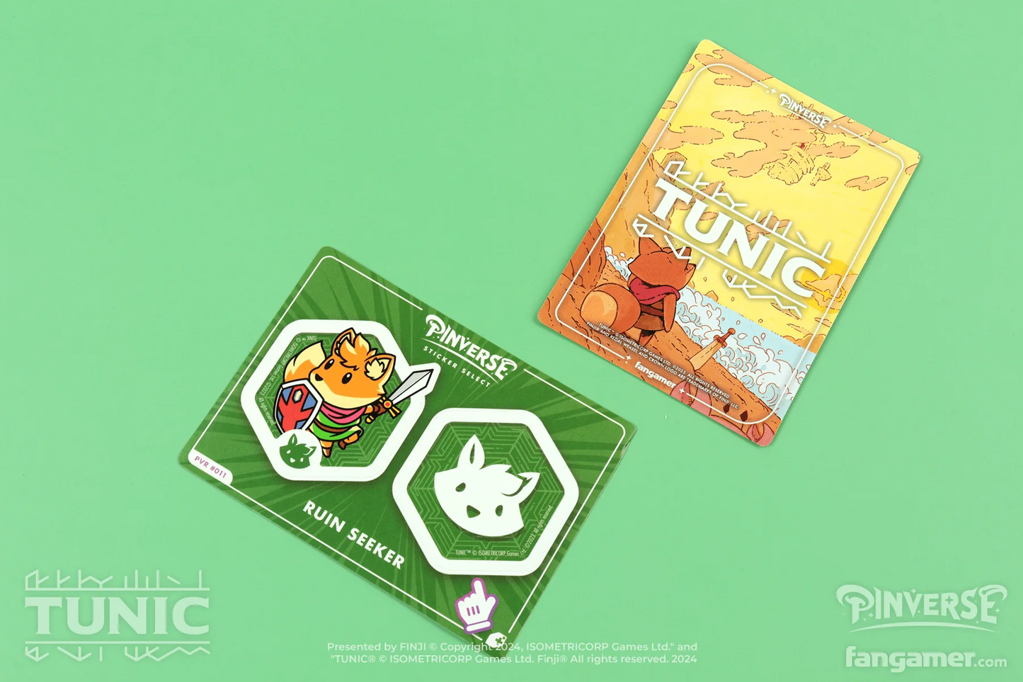 Tunic - Ruin Seeker Enamel Pin Set