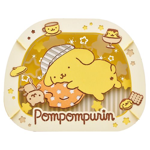 Ensky - Sanrio Pompompurin Nemunemu Purin Paper Theater