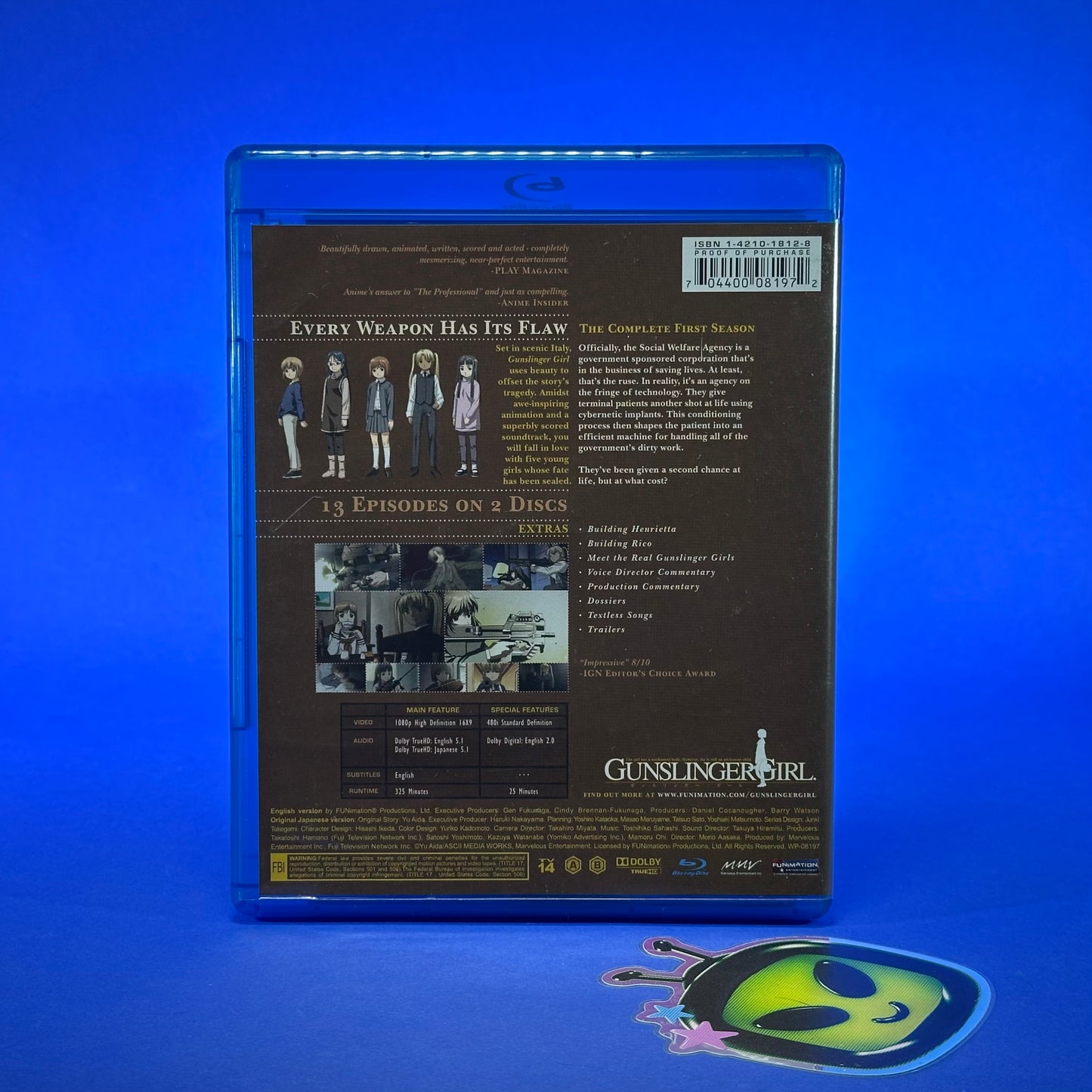 Gunslinger Girl Season 1 Blu-ray