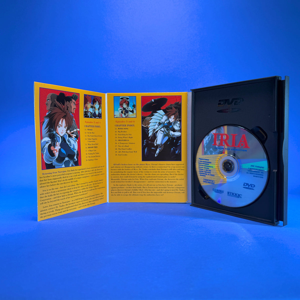 Iria: Zeiram the Animation DVD