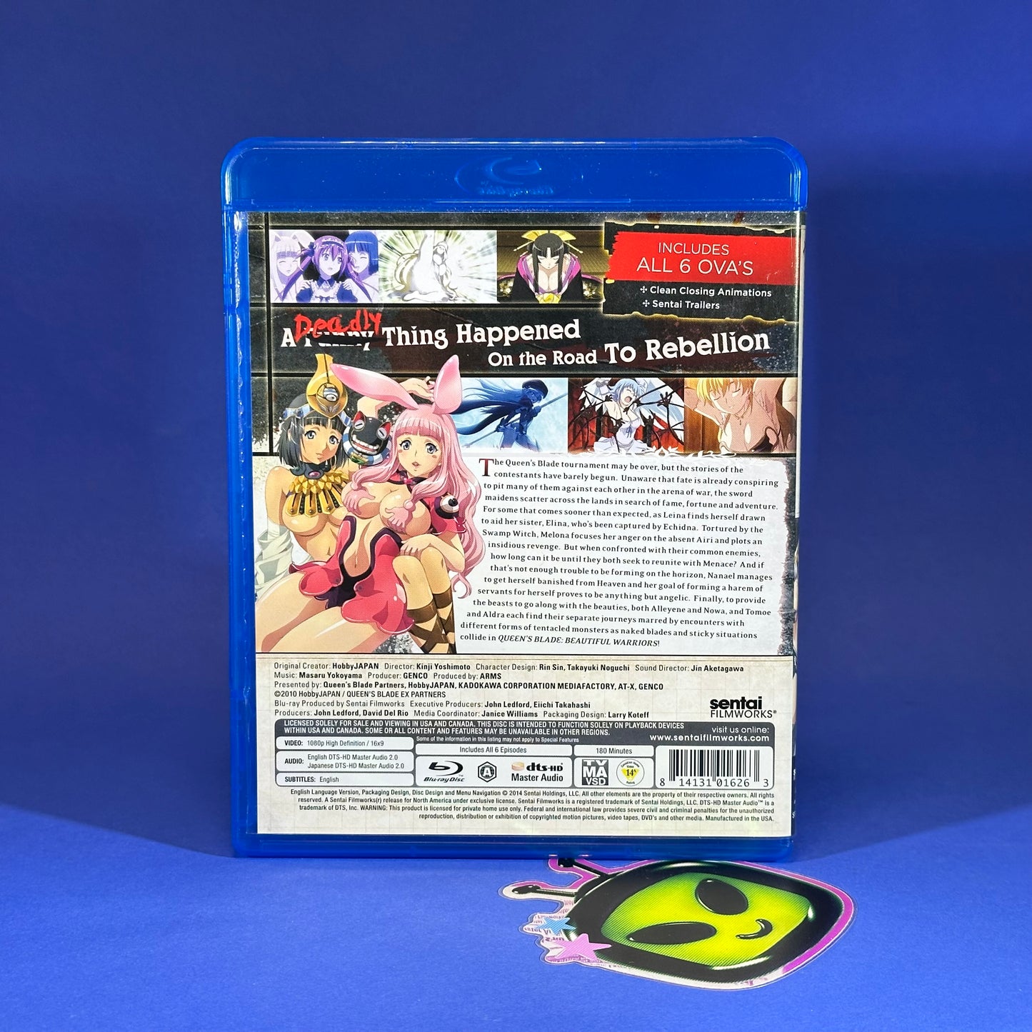 Queen's Blade: Beautiful Warriors Complete OVA Collection Blu-ray
