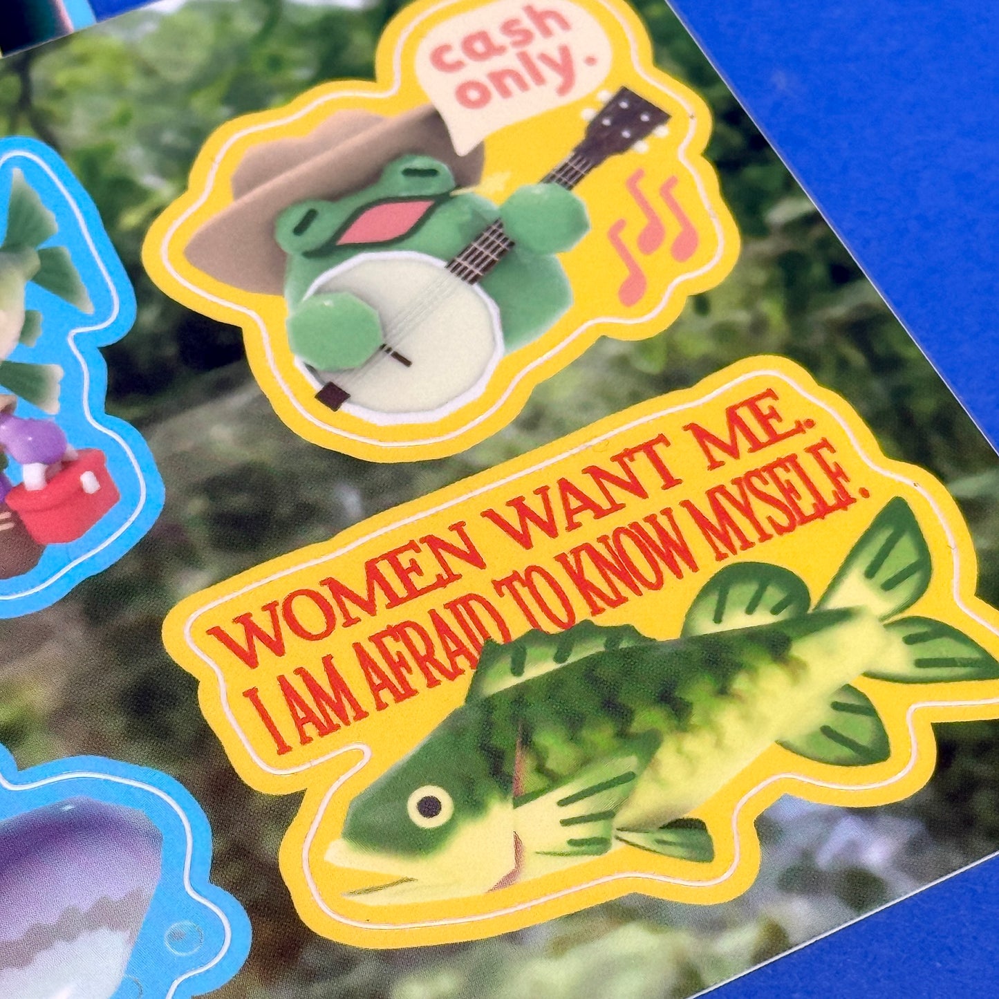 Bryson McBee - Cat Fish! Sticker Sheet