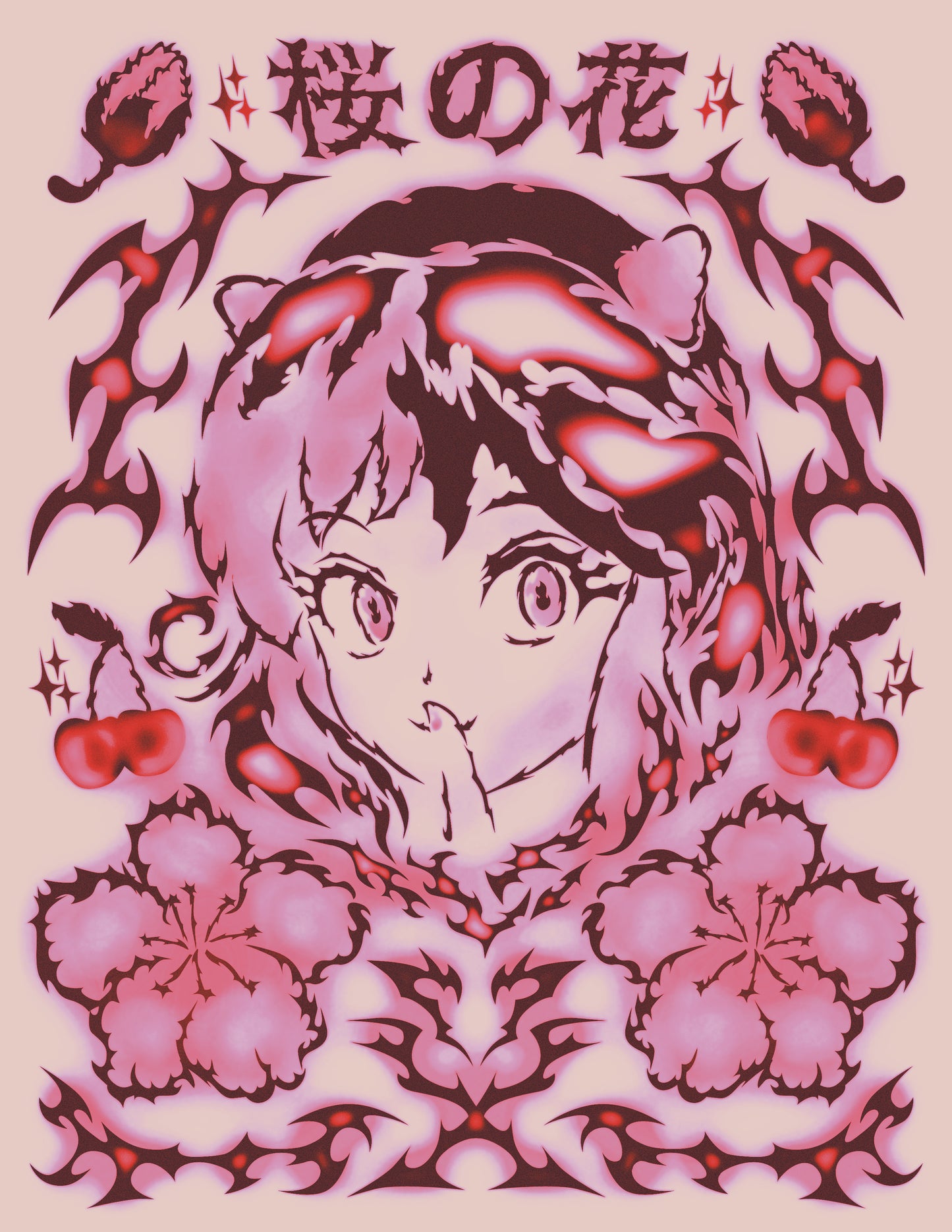 Sakura Sigil Art Print