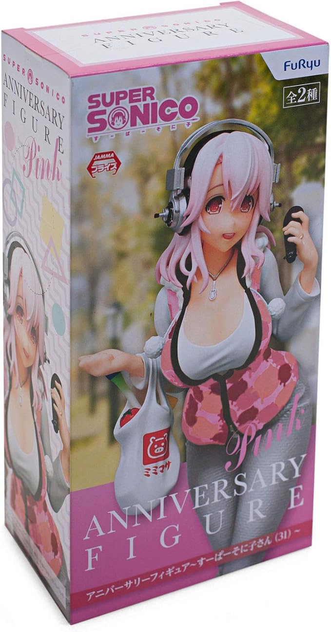 JAMMA - Nitro Plus Super Sonico Pink 10th Anniversary Figure