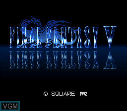 Final Fantasy V - Super Famicom