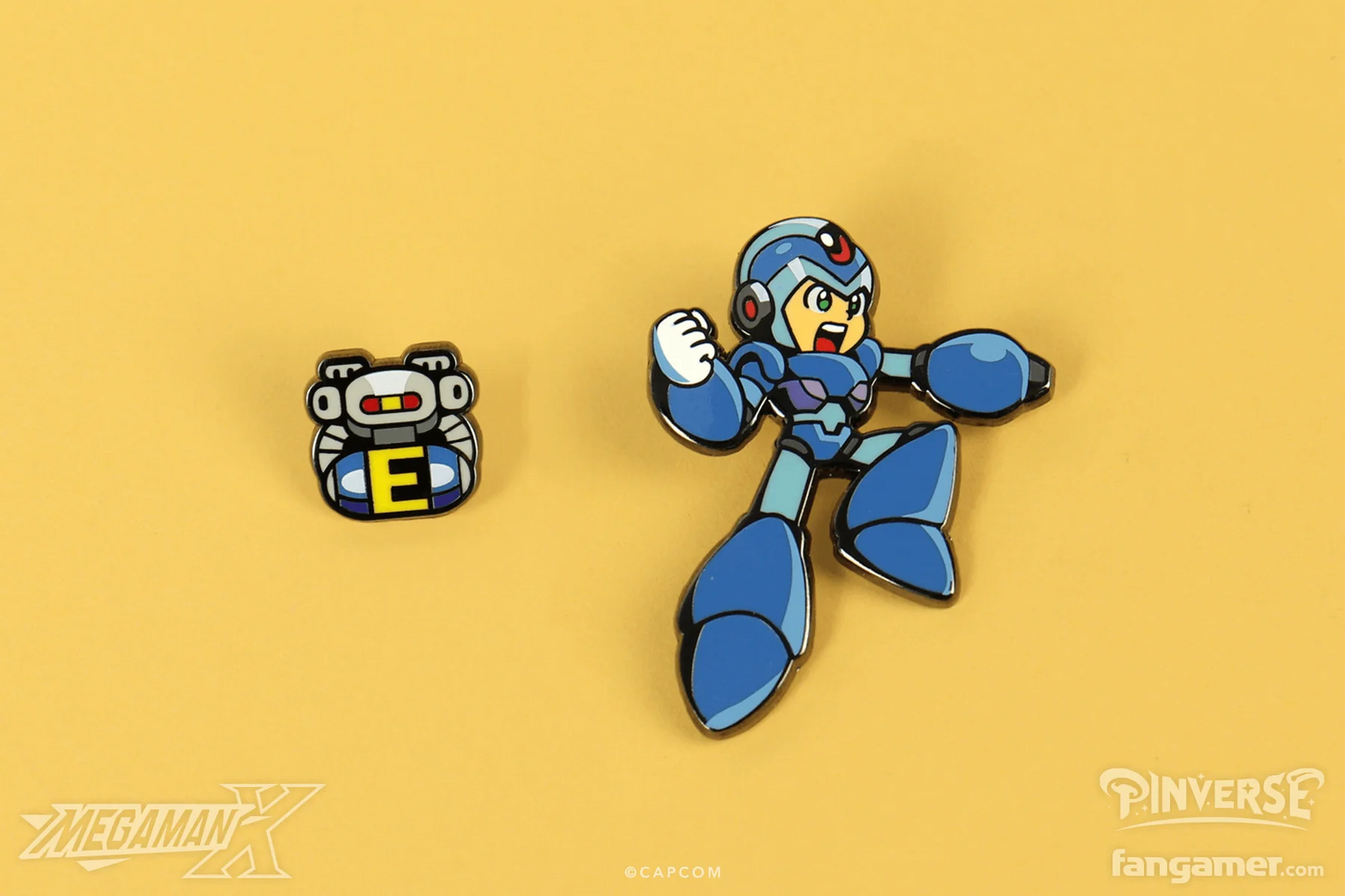 Mega Man X Pin Pack Enamel Pin Set