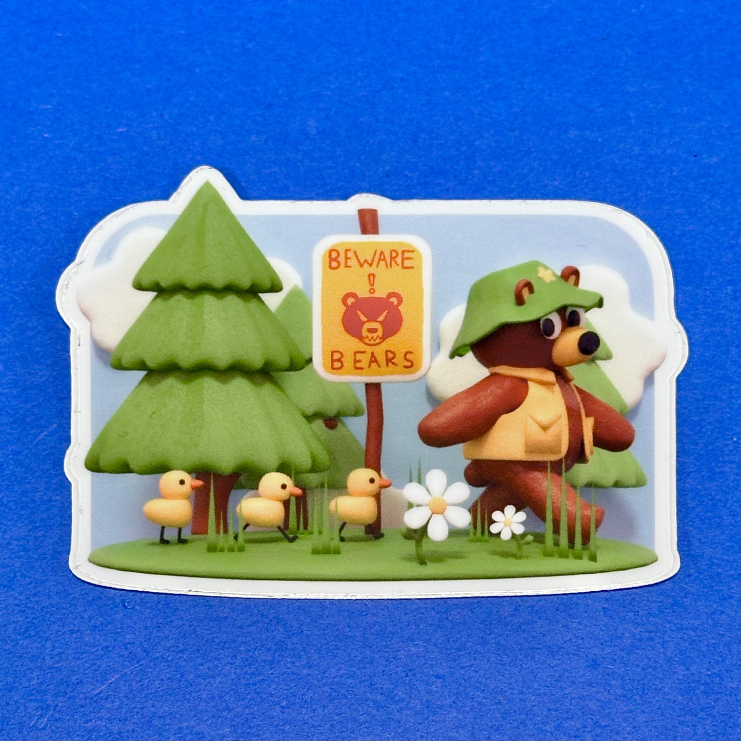 Bryson McBee - Bears! 3" Sticker