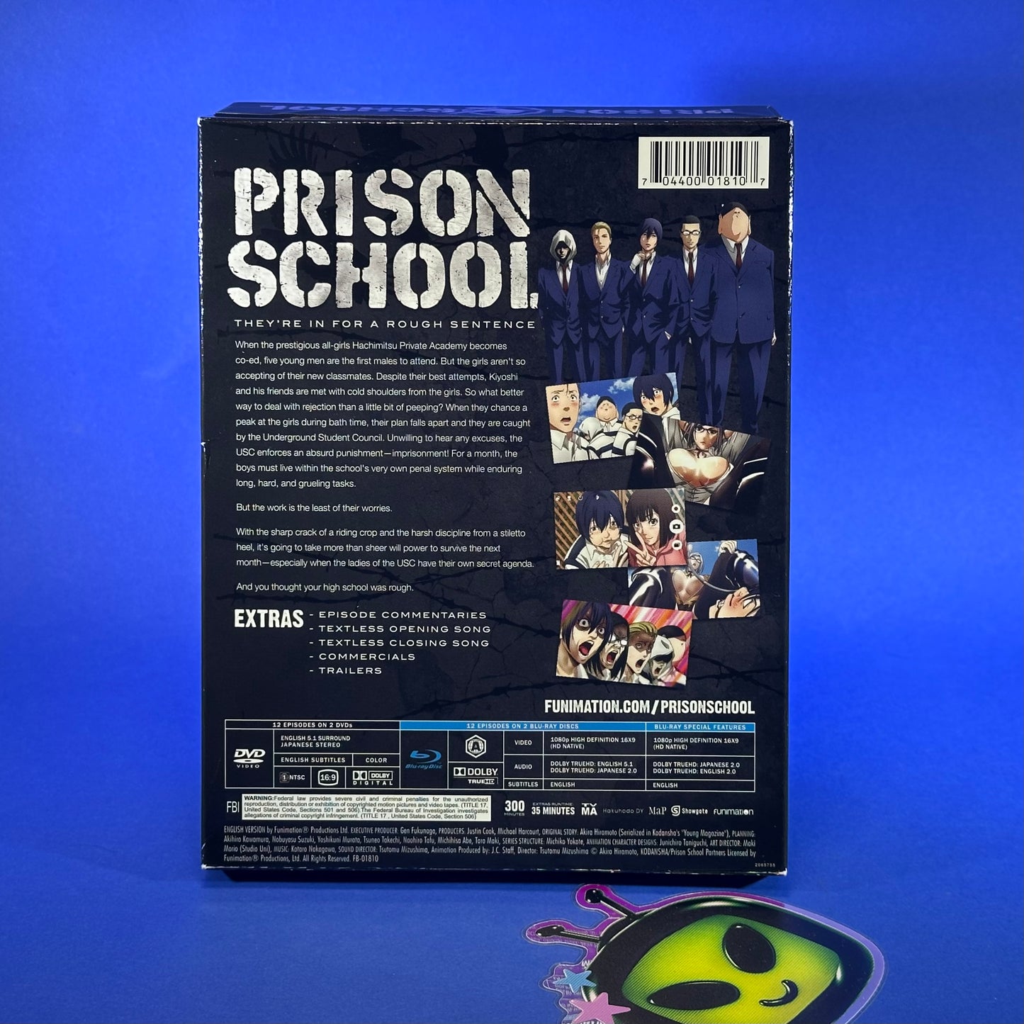 Prison School The Complete Series Blu-ray