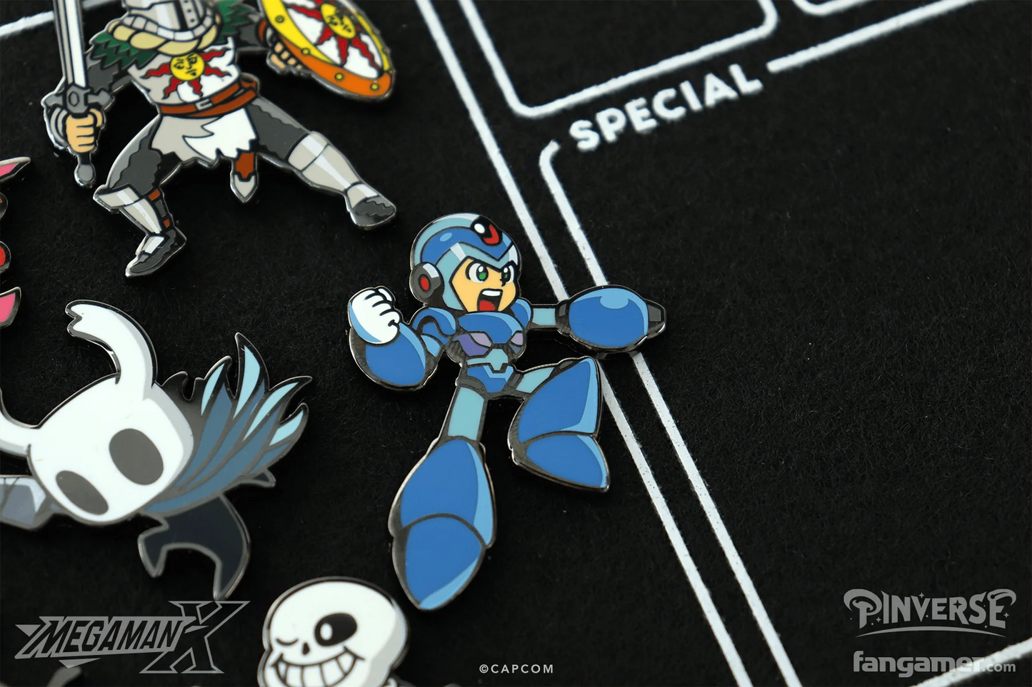 Mega Man X Pin Pack Enamel Pin Set