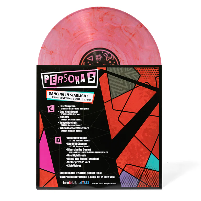 Atlus Sound Team - Persona 5: Dancing in Starlight Vinyl Record