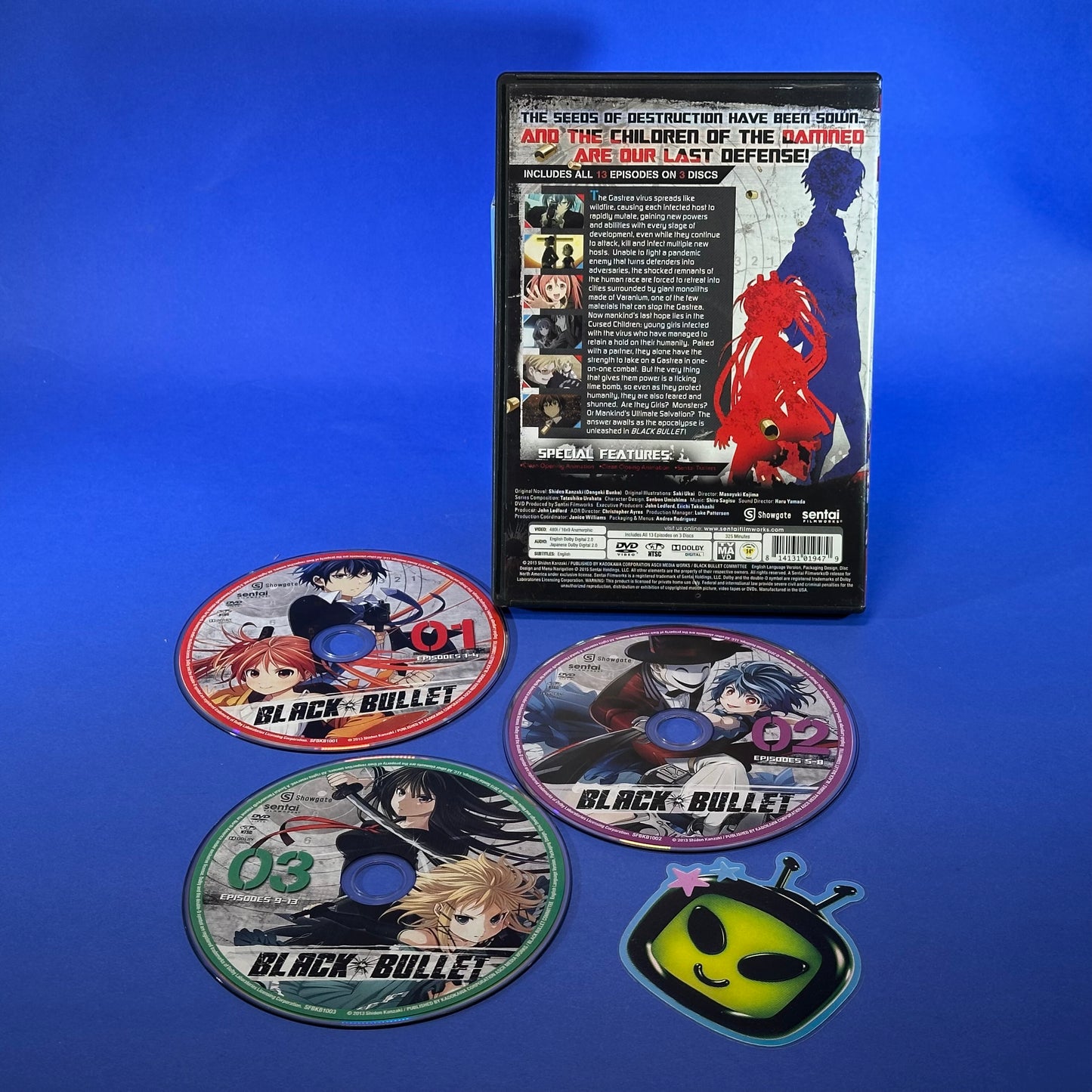 Black Bullet Complete Collection DVD