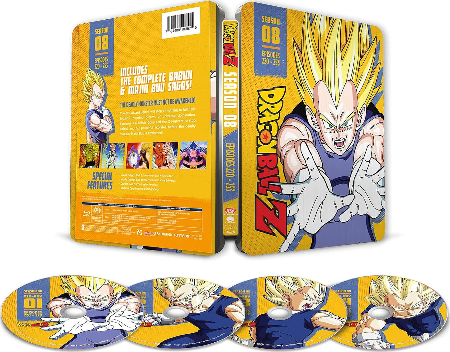 Dragon Ball Z - Season 8 SteelBook Blu-Ray