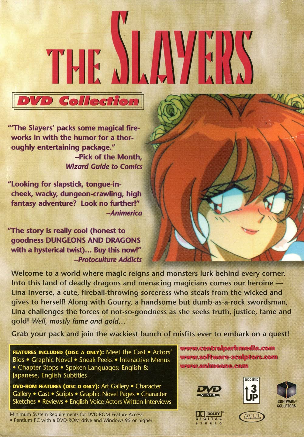 The Slayers ~Season 1~ DVD