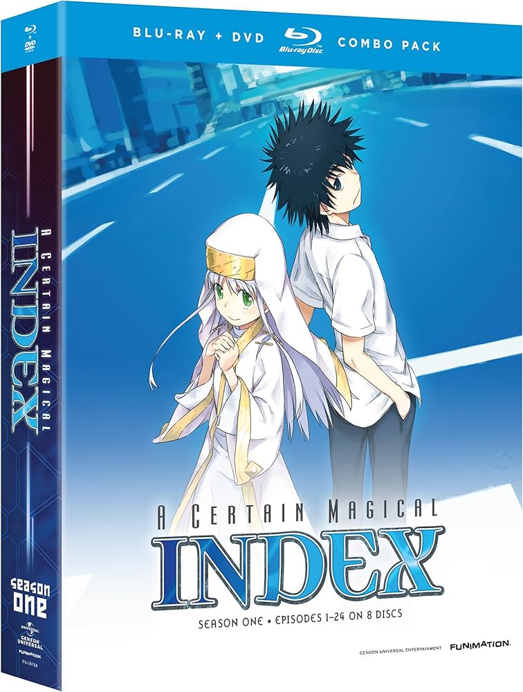 A Certain Magical Index Season 1 Blu-ray & DVD