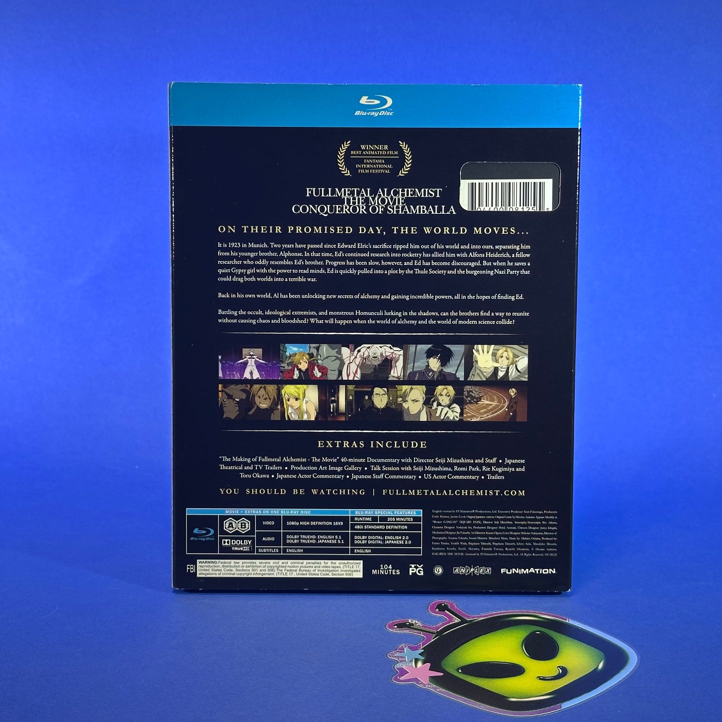 Full Metal Alchemist - Conqueror of Shamballa Blu-Ray Movie