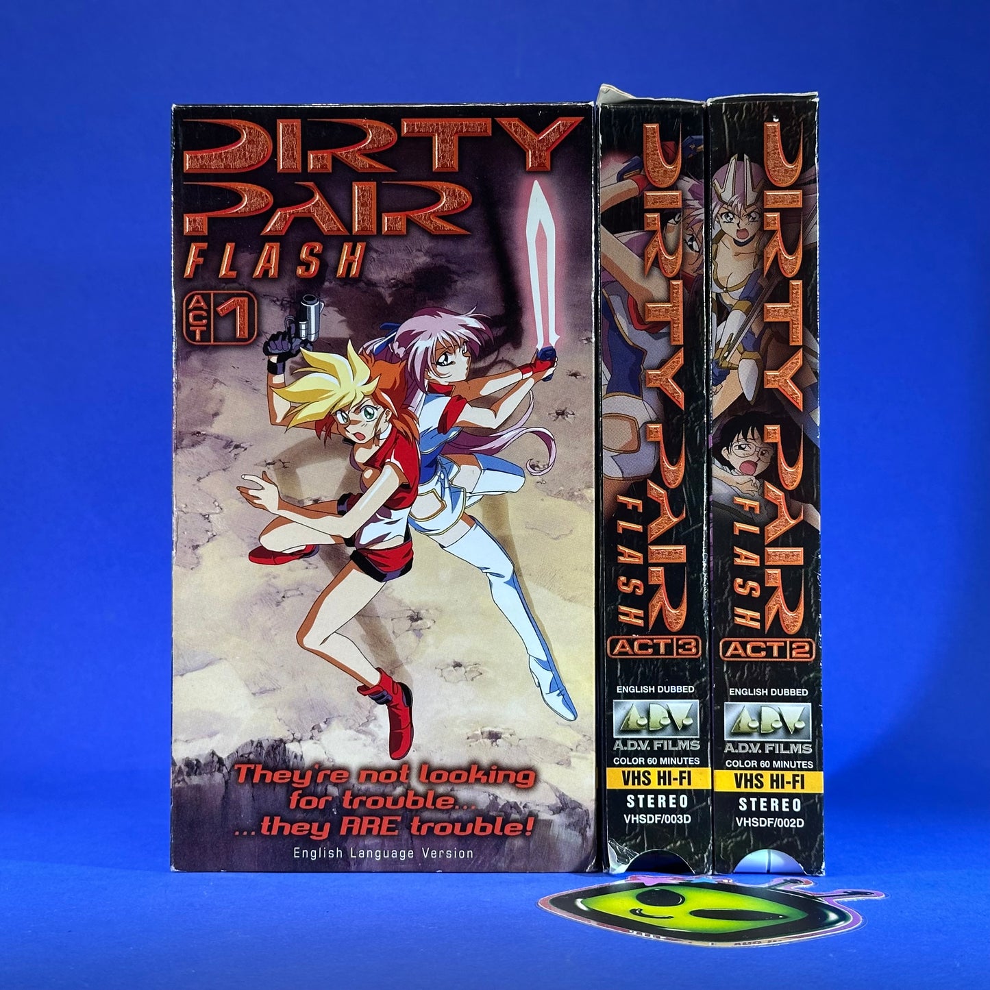 Dirty Pair Flash VHS