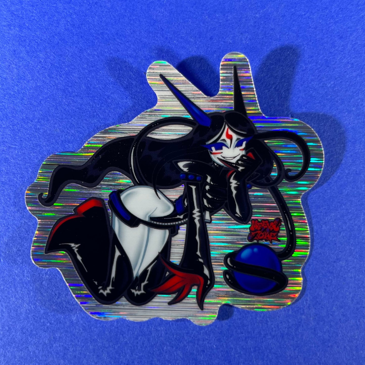 Meeks n Poke - Sega Hard Girls Sticker