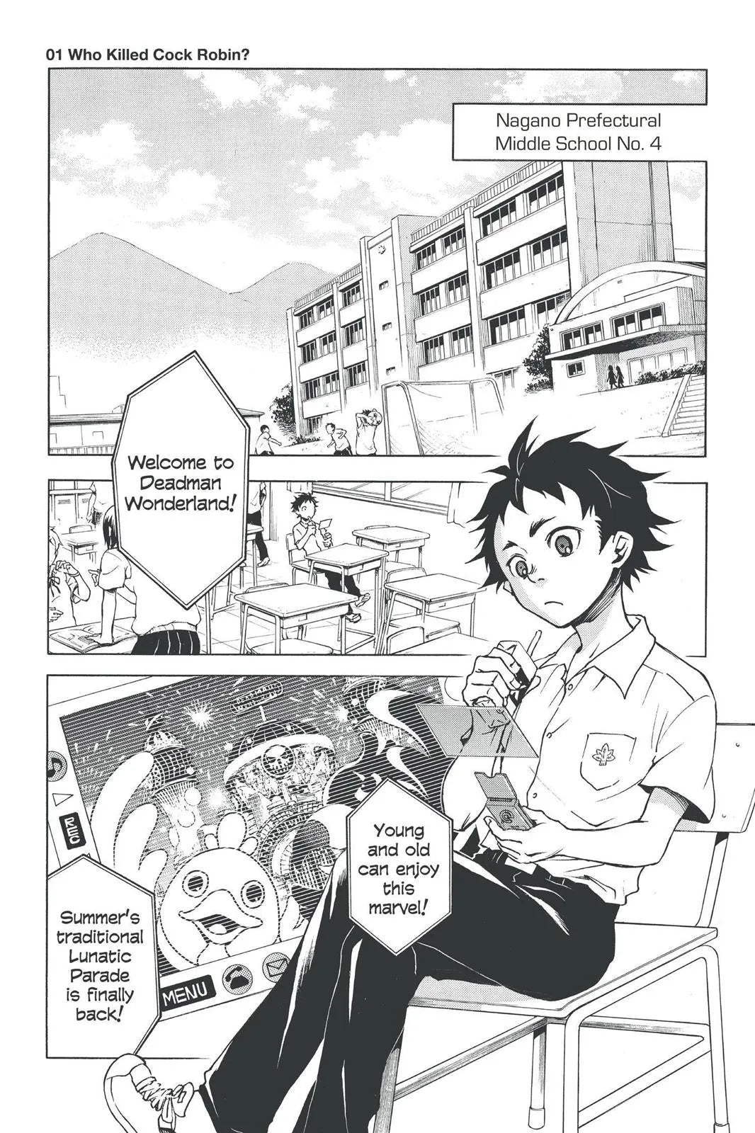 Jinsei Kataoka & Kazuma Kondou - Deadman Wonderland Manga