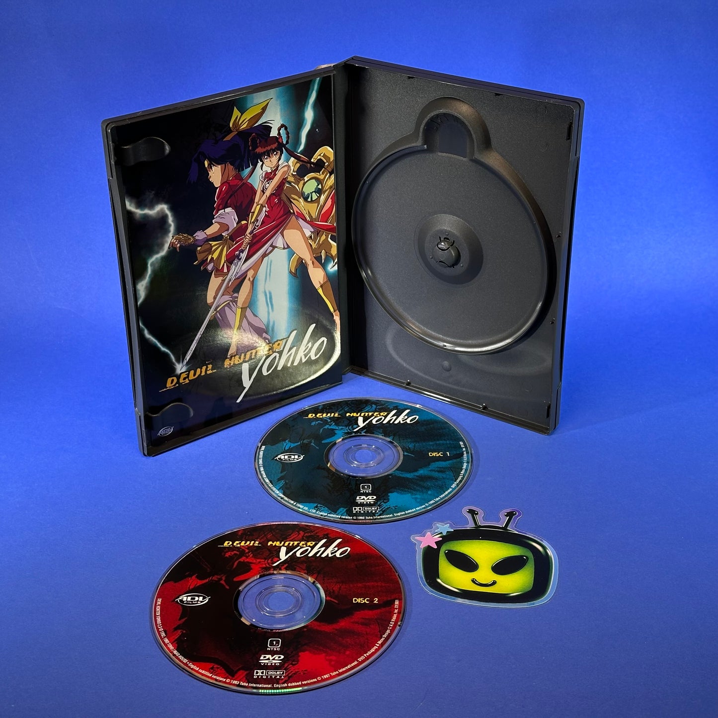 Devil Hunter Yohko Complete Series Volume 1 and 2 DVD