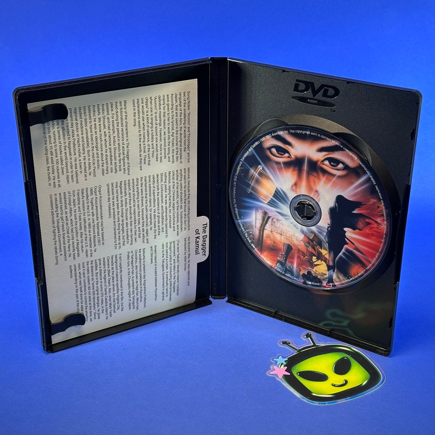The Dagger of Kamui DVD