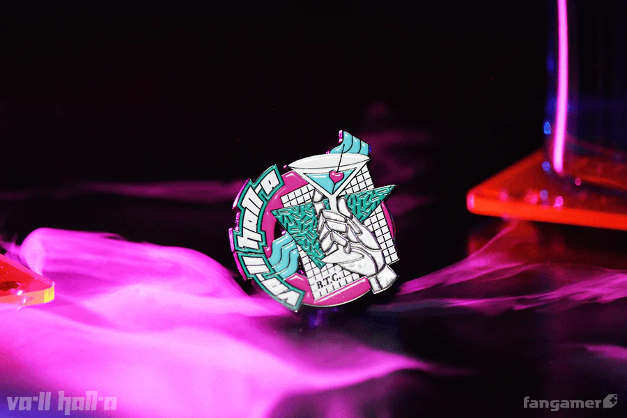 Cyberpunk Bartender Action VA11-HALL-A a Enamel Pin