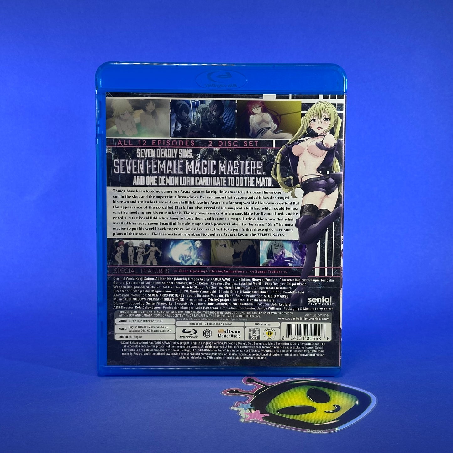 Trinity Seven Complete Collection Blu-ray