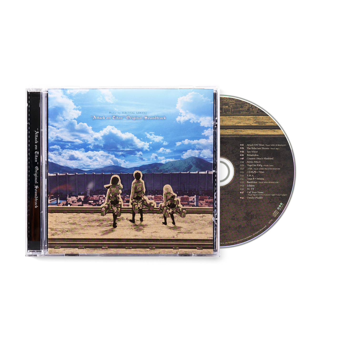 Hiroyuki Sawano - Attack on Titan Season 1 Soundtrack CD