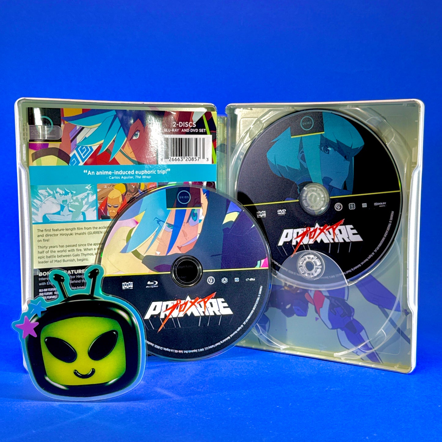 Promare Steelbook Blu-ray & DVD Set