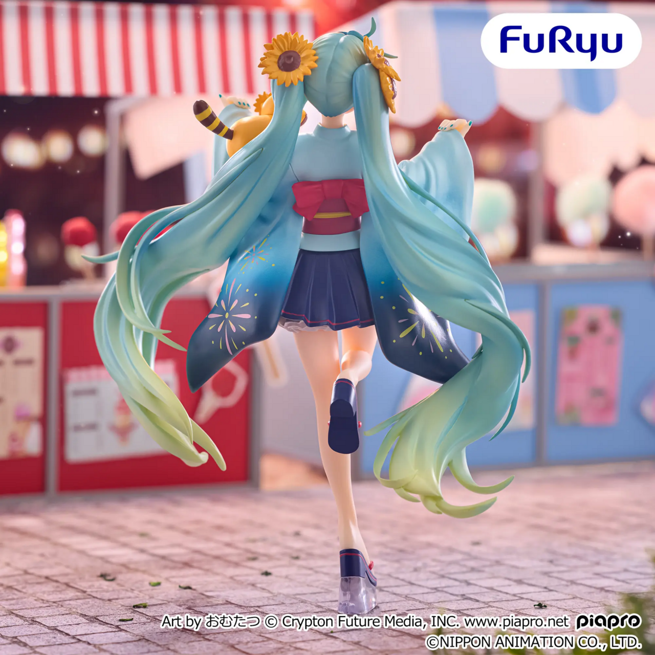 FuRyu - Araiguma Rascal x Hatsune Miku ~Summer Festival ver.~ Special Figure