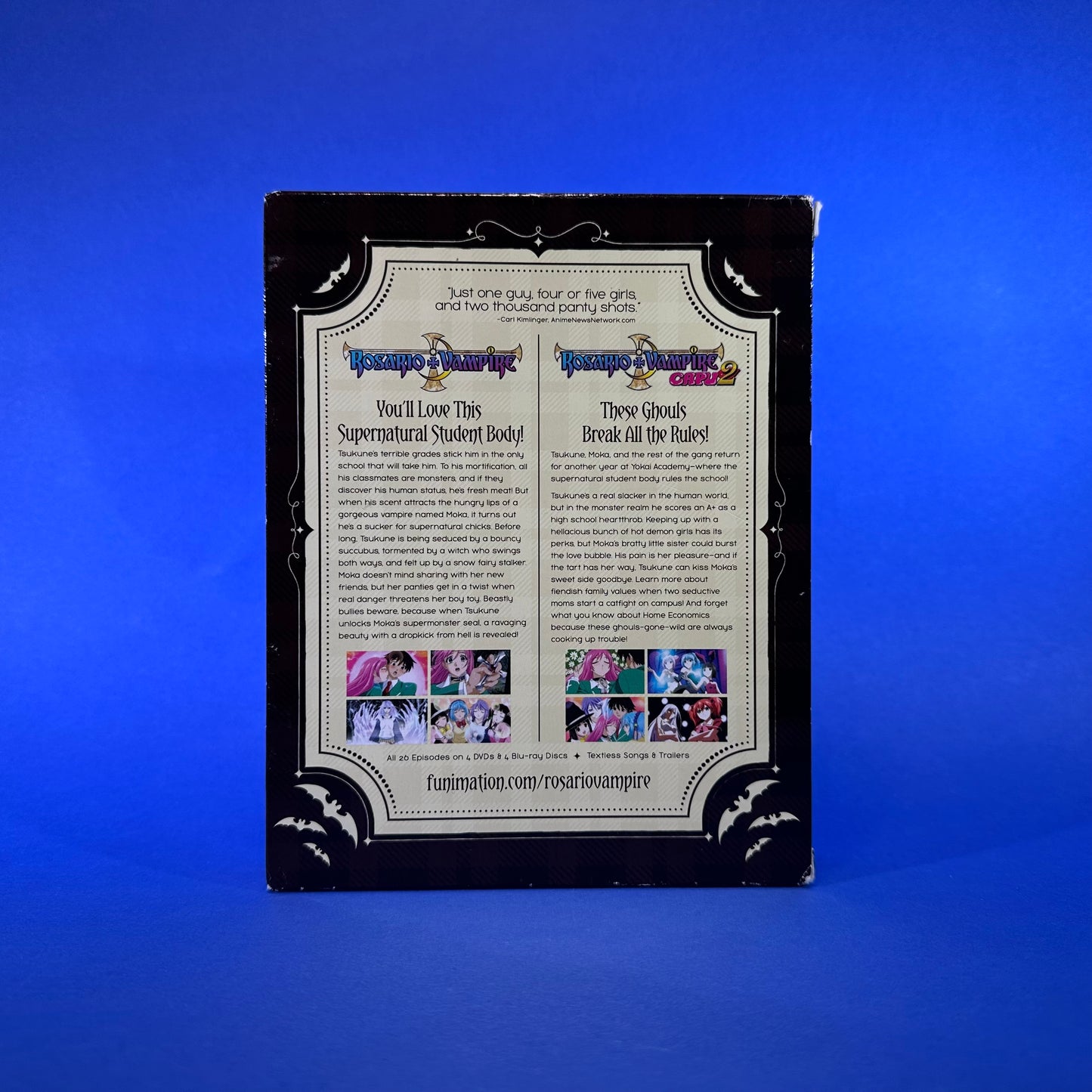 Rosario + Vampire Complete Series - Blu Ray & DVD