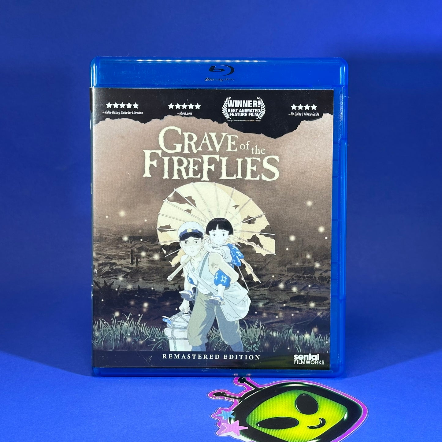 Grave of the Fireflies Remastered Edition Blu-ray