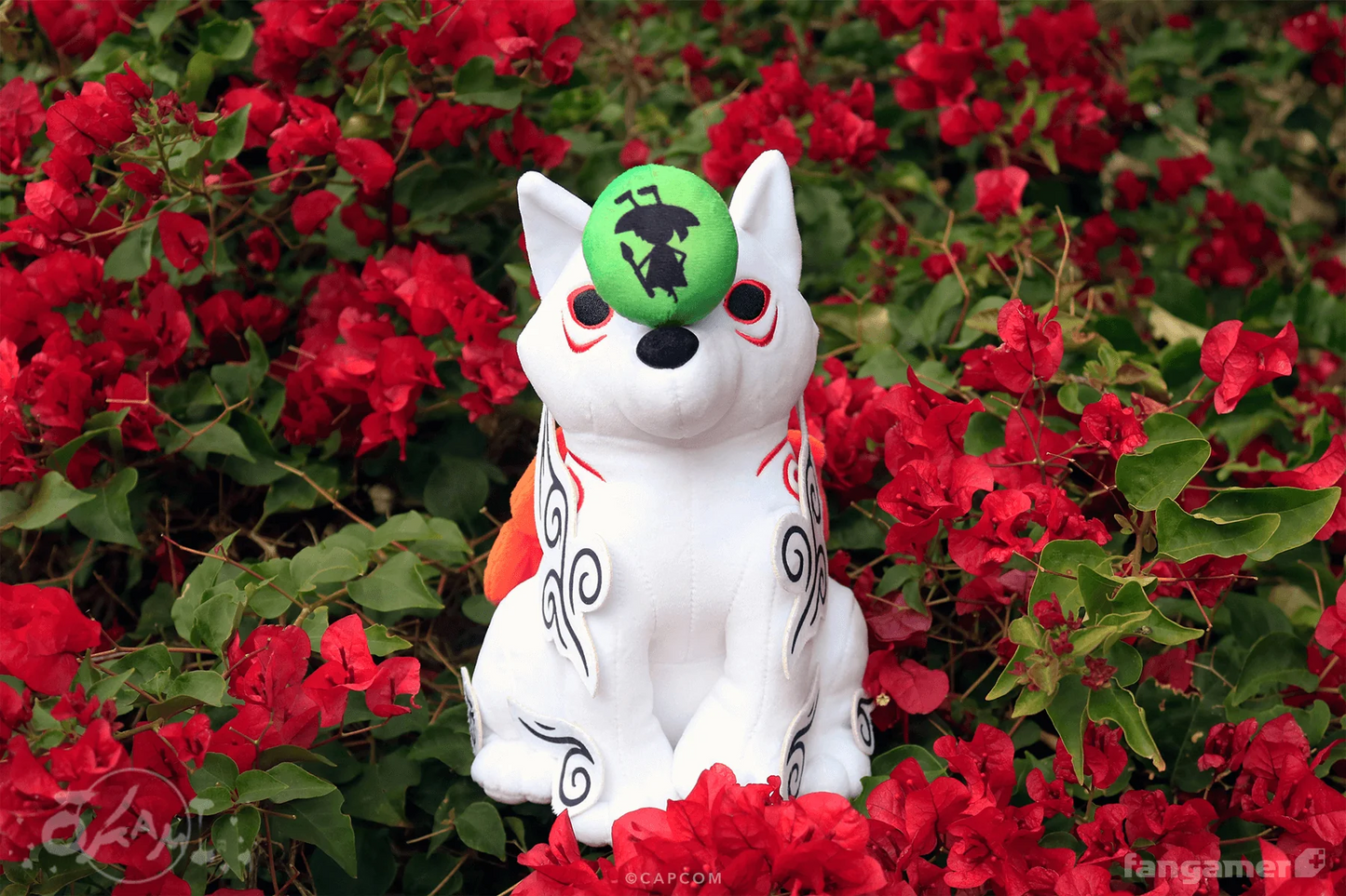 Okami - Amaterasu and Issun Plush