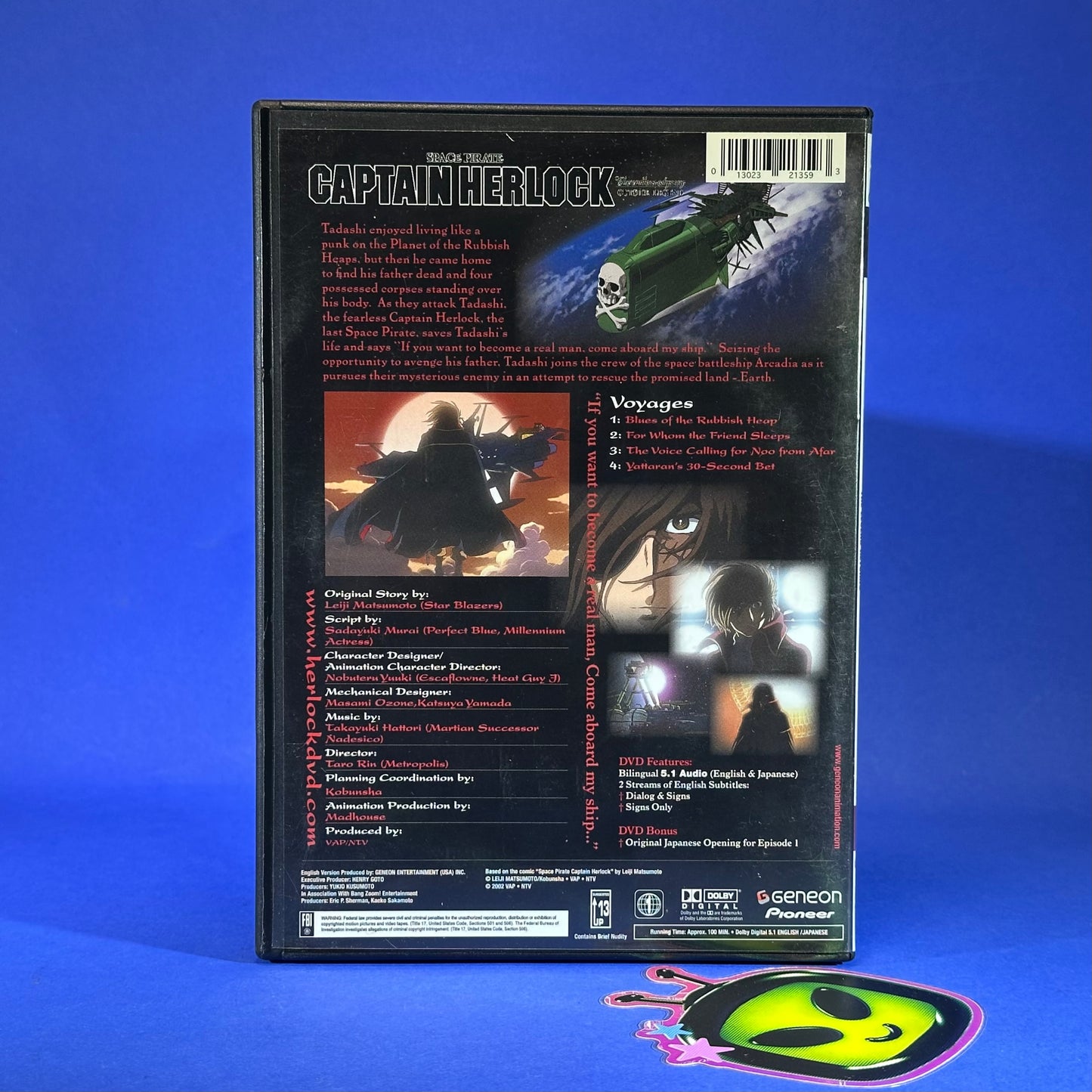 Captain Herlock The Endless Legacy: Outside Legend Complete Collection DVD