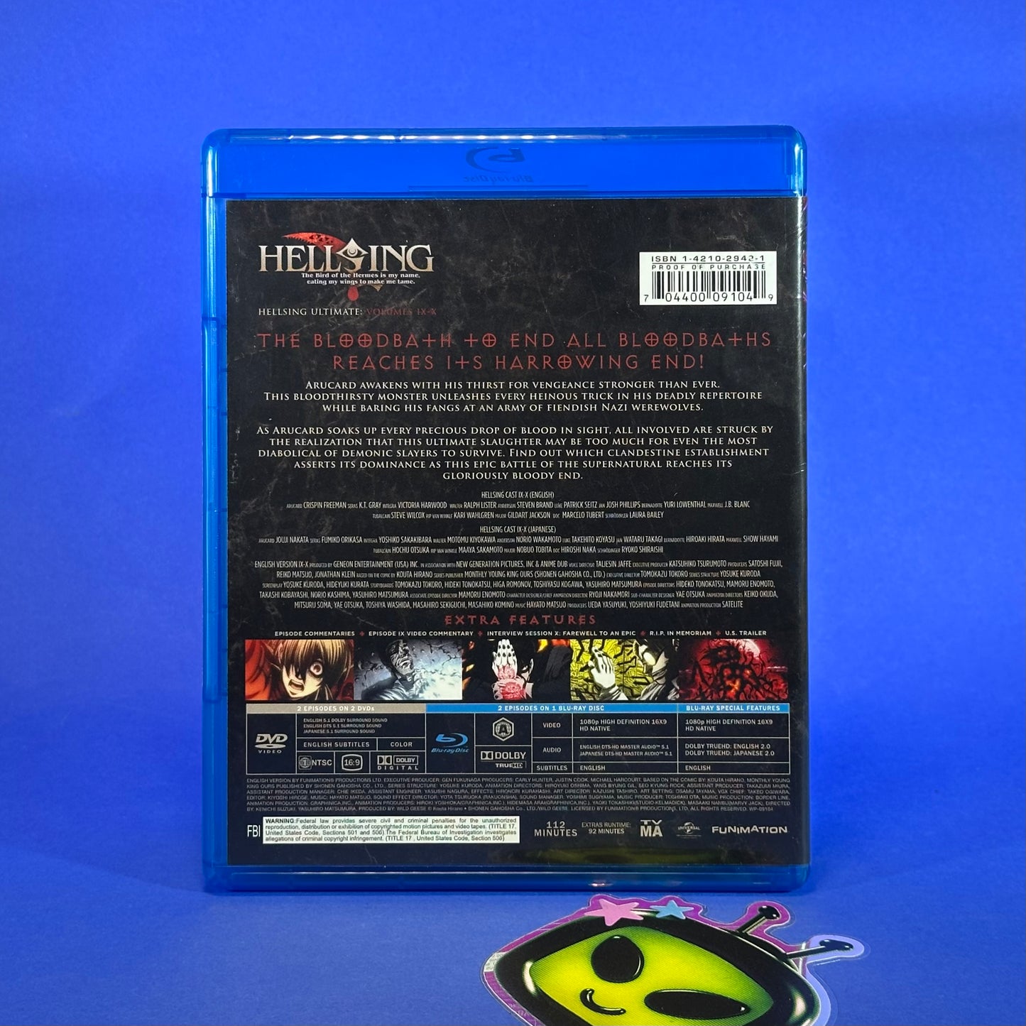 Hellsing Ultimate - Complete Series Blu-ray Set