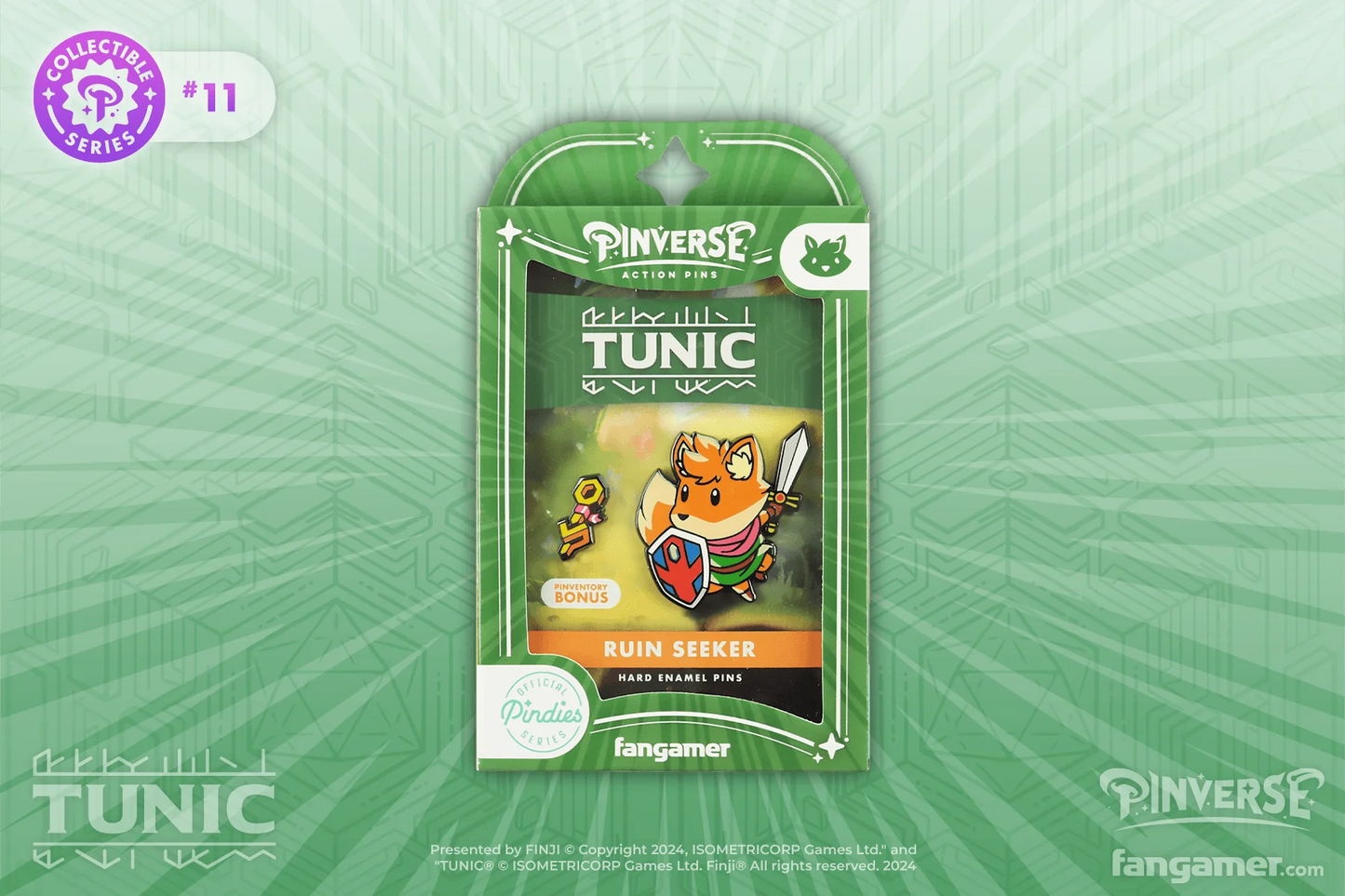 Tunic - Ruin Seeker Enamel Pin Set