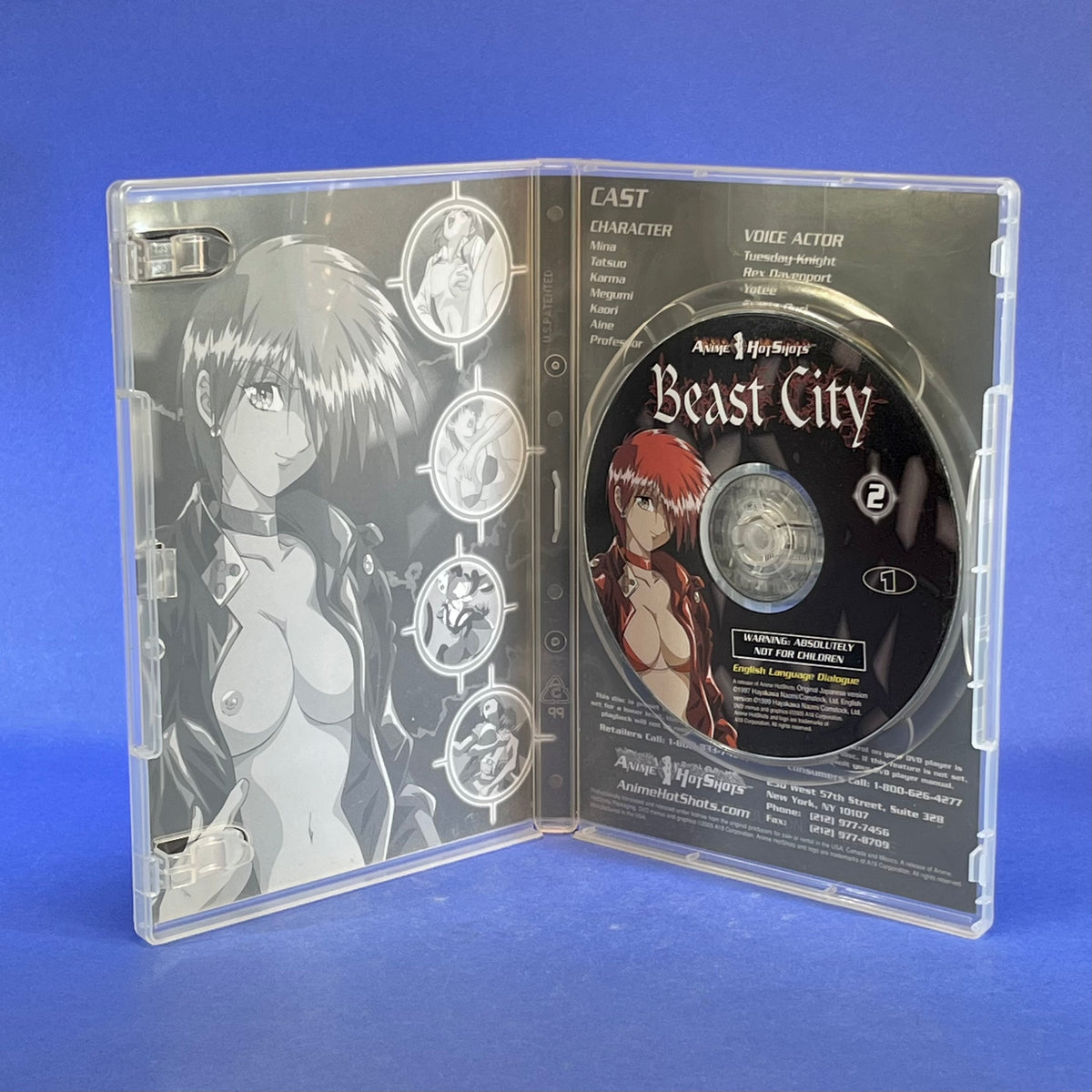 Beast City VHS/DVD