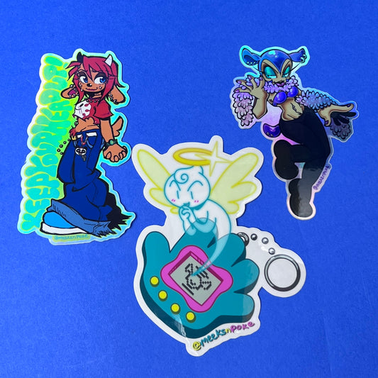 Meeks n Poke - Video Game Sticker Collectio