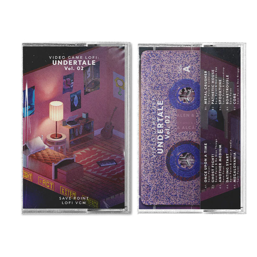 Save Point - Video Game Lofi: Undertale Vol. 2 Vinyl Record & Cassette