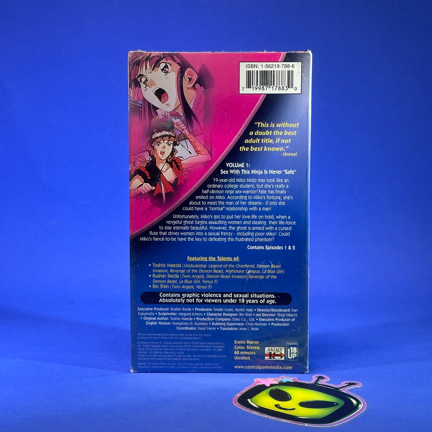 La Blue Girl / Lady Blue VHS