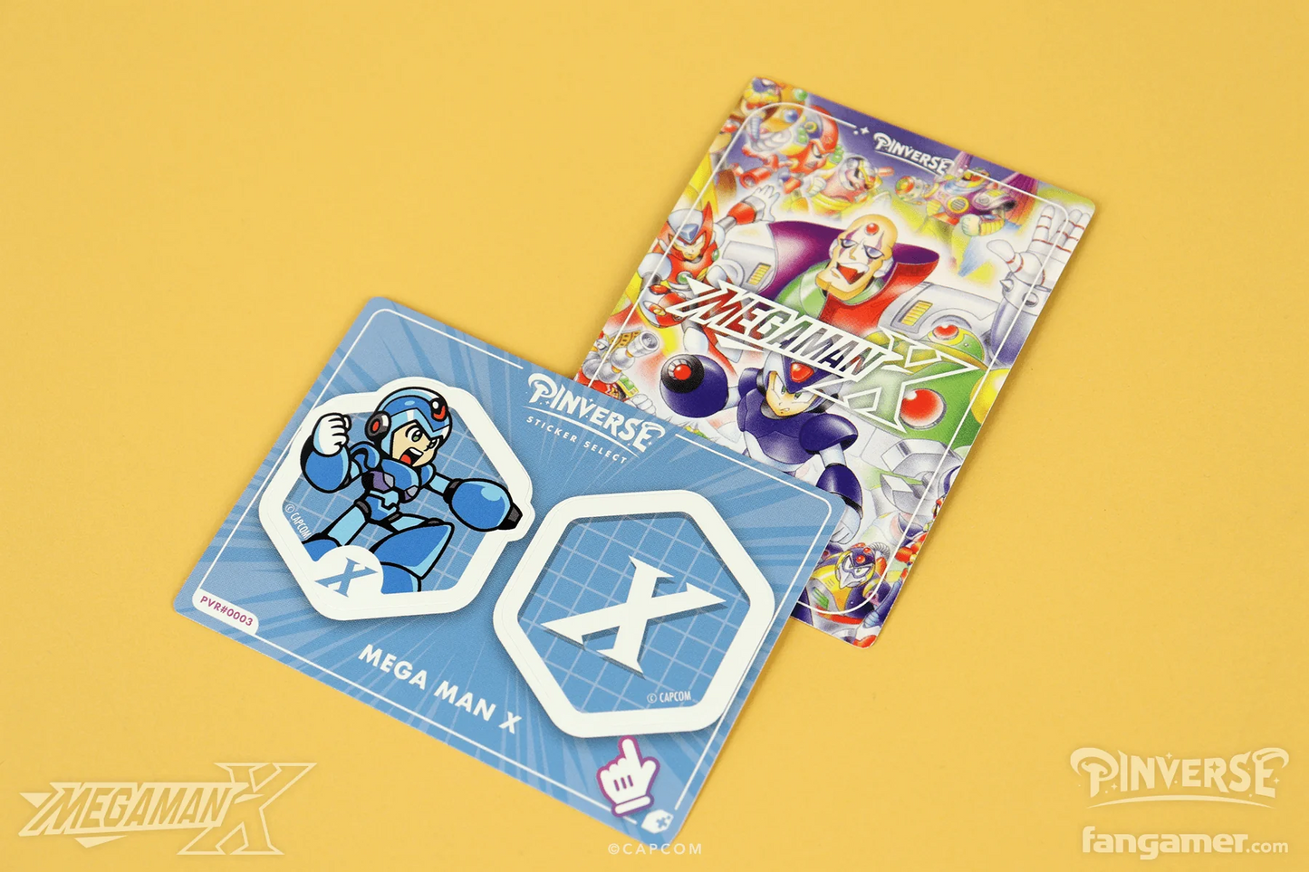Mega Man X Pin Pack Enamel Pin Set