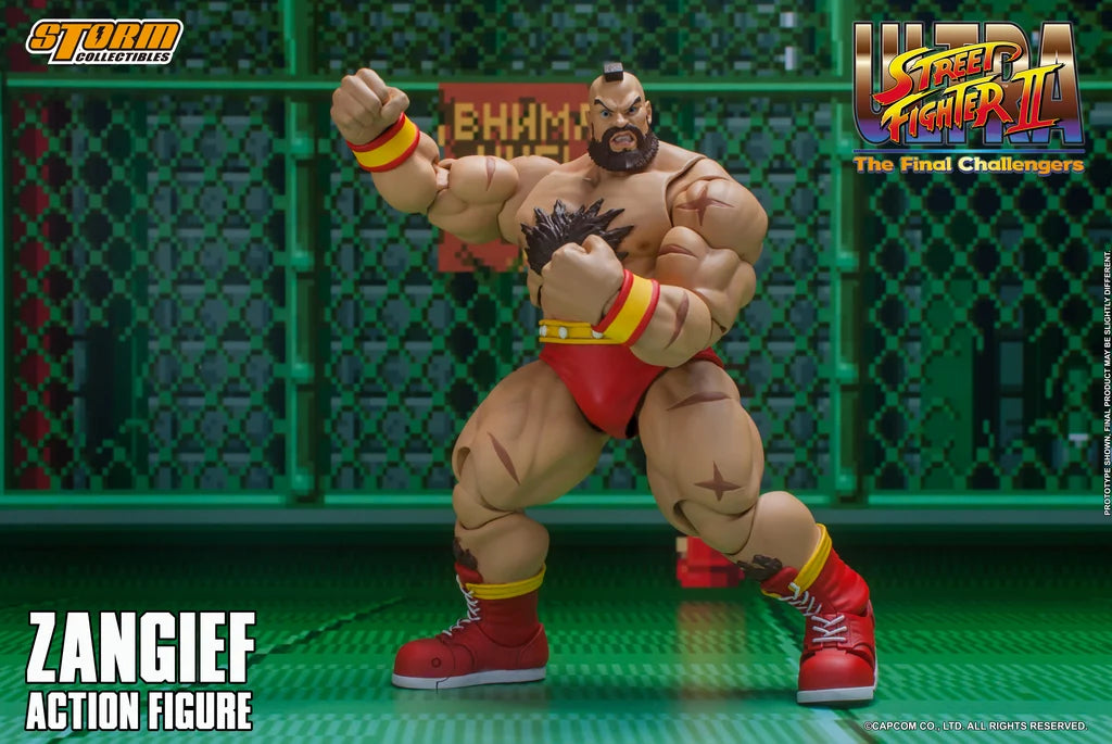 Storm Collectibles - Ultra Street Fighter II: The Final Challengers - Zangief 1/12 Action Figure