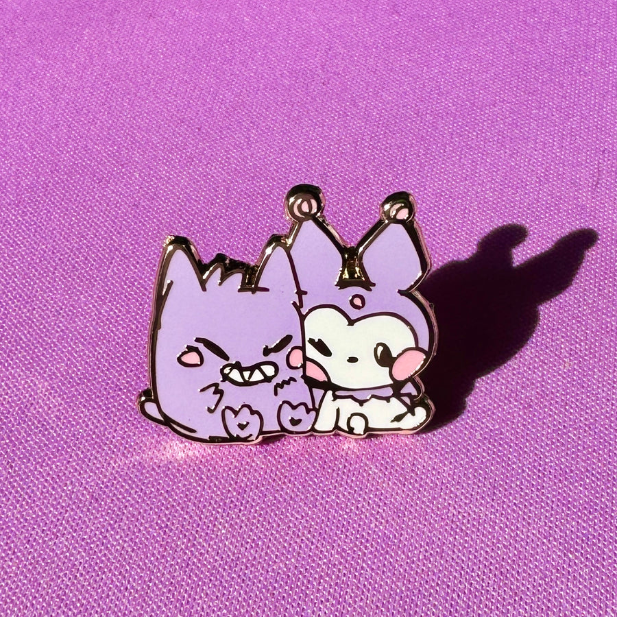 Boyfriend Girlfriend Enamel Pin