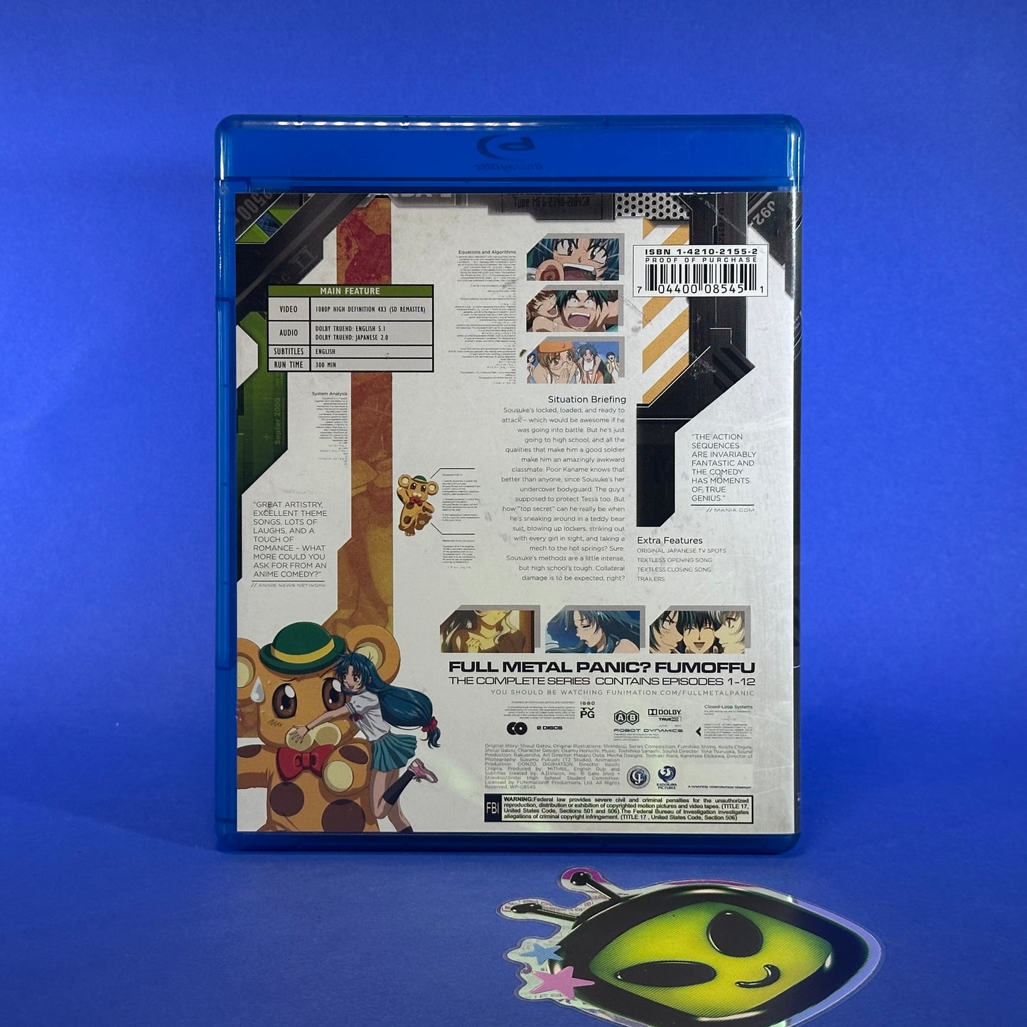 Full Metal Panic? Fumoffu - Complete Series Blu-ray Set